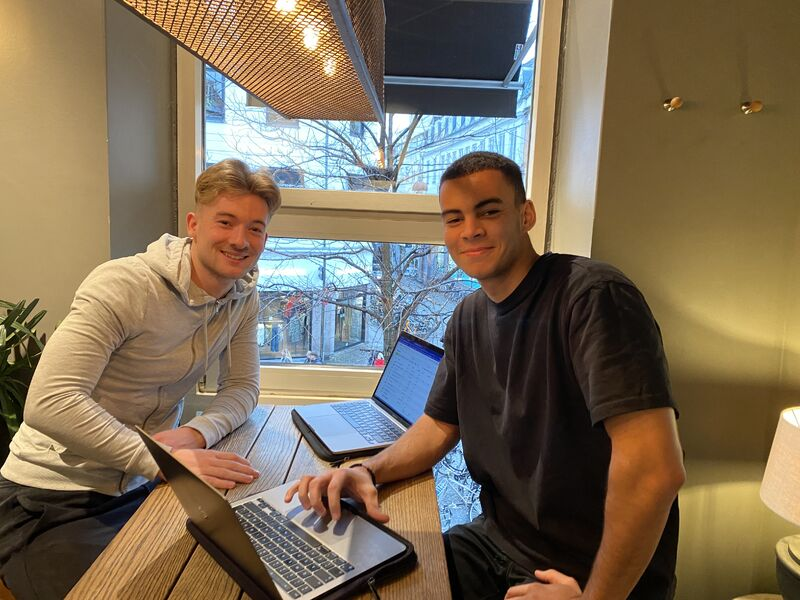 JP & Pacco — Co-founders, Markeity